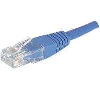 Dexlan - Cable de Red RJ45 (UTP, Cat. 6, 1 m), Color Azul