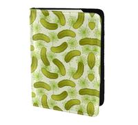 Dexnel Funda para pasaporte con estampado de eneldo de sushi, 1 unidad, para viajes, mujeres y hombres, bonita funda para pasaporte de viaje