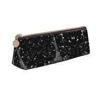 DEXNEL Night Paris Torre Eiffel - Estuche organizador de artículos de papelería, bonito estuche portátil para maquillaje, blanco, One Size, Bolsa de maquillaje