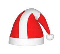 Dexnel Sombrero de disfraz de Papá Noel con bandera danesa de Dinamarca, sombrero de gnomo de Navidad para fiestas y eventos, sombrero de Navidad para Año Nuevo