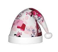 Dexnel Sombrero de disfraz de Papá Noel de la Torre Eiffel de París, sombrero de gnomo de Navidad para fiestas y eventos, sombrero de Navidad para Año Nuevo