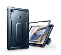 Dexnor Funda Compatible con Samsung Galaxy Tab A8 [Protector de Pantalla Incorporado y Soporte], Cubierta Protectora antisísmica de Grado Militar Pesado para Samsung Galaxy Tab A8 - Azul Marino