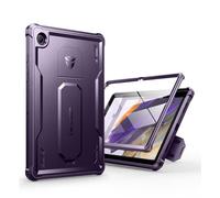 Dexnor Funda Compatible con Samsung Galaxy Tab A8 [Protector de Pantalla Incorporado y Soporte], Cubierta Protectora antisísmica de Grado Militar Pesado para Samsung Galaxy Tab A8 - Púrpura Fantasma