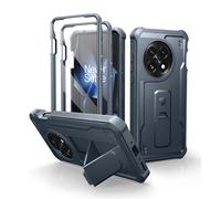 Dexnor Funda de Cuerpo Completo para OnePlus 13【Marco Frontal Doble y Soporte】, Tecnología de Amortiguador, Protección contra Caídas, Resistente a los Golpes - Azul Marino