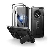 Dexnor Funda de Cuerpo Completo para OnePlus 13【Marco Frontal Doble y Soporte】, Tecnología de Amortiguador, Protección contra Caídas, Resistente a los Golpes - Negro