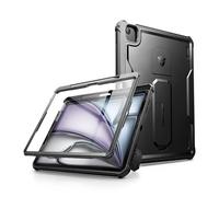 Dexnor Funda para iPad Air 13 Pulgada M2 (2024), 360°Cubierta Protectora de Todo el Cuerpo Carcasa del Parachoques con Protector de Pantalla Incorporado para iPad Air 13" -