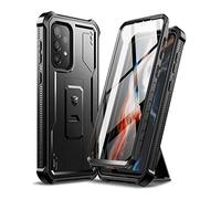 Dexnor Funda para Samsung Galaxy A33 con Protector de Pantalla Integrado y Soporte 360 de Cuerpo Completo, Resistente a los Golpes, Resistente a los Golpes, para Samsung Galaxy A33, Color Negro
