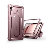 Dexnor Funda para Samsung Galaxy Tab A9 [Protector de Pantalla Incorporado y Soporte], Cubierta Protectora antisísmica de Grado Militar Pesado para Samsung Galaxy Tab A9 - Polvo Peonía
