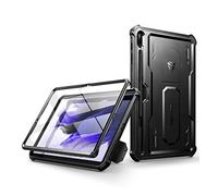 Dexnor Funda para Samsung Galaxy Tab S7 FE de 12.4 Pulgadas (2021), [Protector de Pantalla Integrado y Soporte] con Soporte para bolígrafo, Resistente a Prueba de Golpes, Color Negro