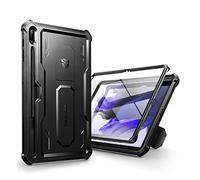 Dexnor Funda para Samsung Galaxy Tablet S7/8 Plus, [Protector de Pantalla Integrado y Soporte] con Soporte para bolígrafo, Resistente a Prueba de Golpes, Funda Protectora, Color Negro