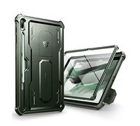 Dexnor Funda para Samsung Galaxy Tablet S7 FE de 12.4 Pulgadas (2021), [Protector de Pantalla Integrado y Soporte] con Soporte para bolígrafo, Resistente a Prueba de Golpes, Color Verde