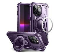 Dexnor Funda Soporte Magnético para iPhone 13 Pro - 【Compatible con MagSafe】【360 ° protección de Todo el Cuerpo 】【con Soporte】 Carcasa 13 Pro (6,1'') - Púrpura Fantasma