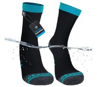 DexShell Drirelease Drifil Running Lite - Calcetines unisex impermeables y transpirables, azul, M