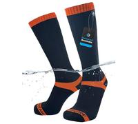 Dexshell Ds634l Calcetines, Negro/Naranja, L-XL Unisex Adulto