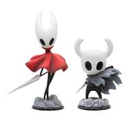 DEXSHUN 2 piezas Estatuillas Hollow Silksong Hornet-can Juego Figuras de Anime Hollow en PVC Modelo Ornamentos de Escritorio para Regalo