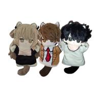 DEXSHUN 3 piezas Light Yagami/L/Misa Amane Cojín de Felpa Figuras de Anime Lindo Cojín de Dibujos Animados Suave Figura de Felpa Coche Hogar Sofá Decoración Ornamento Regalo 25 cm