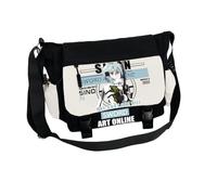 DEXSHUN Anime Bandolera Yuuki Asuna/Kirigaya Kazuto Mochila Crossbody Bolso Lindo Catoon Figuras Diseño Diario Casual Colección Bolso de Hombro para Mujer, Type04, 30x11x26cm