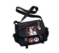 DEXSHUN Bolso de mensajero japonés para mujer, lindo personaje de anime Xie Lian/Hua Cheng bolso de impresión de gran capacidad mochila escolar adolescentes bandolera, Type06, 31x28x11cm