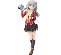 DEXSHUN Charlotte Tomori Nao Figura Linda Manga Niña JK Figuras de Anime PVC Decoración de Escritorio Regalos 20cm