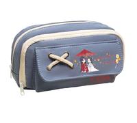 DEXSHUN Estuche de lápices de anime Xie Lian/Hua Cheng Pencil Case Doble Capa Impresión 3D Estuche Estuche Grande Caja de Lápices Caja de Papelería para Estudiantes, Type03, 21x11cm, Estuche para