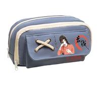 DEXSHUN Estuche de lápices de anime Xie Lian/Hua Cheng Pencil Case Doble Capa Impresión 3D Estuche Estuche Grande Caja de Lápices Caja de Papelería para Estudiantes, Type04, 21x11cm, Estuche para