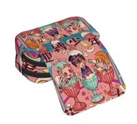 DEXSHUN Estuche de lápices de anime Yugi Amane estuche de lápices de doble capa con impresión 3D estuche grande caja de lápices caja de artículos de papelería para estudiantes, Type09, 21×7.5×10cm