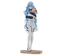 DEXSHUN Figura de Ayanami Rei estatua de anime Ayanami Rei figura de pie modelo de PVC decoración de escritorio figuras coleccionables regalos 13,5 cm