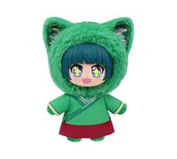 DEXSHUN Maomao Plush Figura Anime Llavero Kawaii Maomao/Jinshi/Lishu Peluche Colgante Pijama Estilo Figuras Suspensión Mochila Decoración Regalo 13 cm
