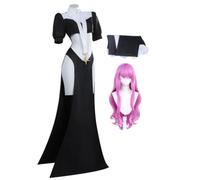 DEXSHUN Sister Gigant - Vestido de monja para cosplay, con traje de cruce
