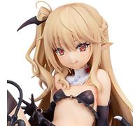 DEXSHUN Succubus Titi Figura de anime Figuras Ilustración Seire Súcubo Titi Estatua de postura sentado Accesorios faciales intercambiables PVC Modelo de escritorio Adornos Colección Regalo 14 cm