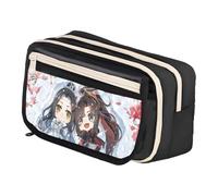 DEXSHUN Wei Wu Xian Estuche para lápices LAN Wang Ji Anime Estuche de Gran Capacidad Estuche de Doble Capa Estuche Dibujos Animados Escolar Estuche para Niñas Niños Regalo Escolar, Type08, 21x8x13cm