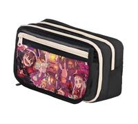 DEXSHUN Yugi Amane Estuche para lápices de anime, gran capacidad, estuche de doble capa, estuche de dibujos animados, estuche escolar, para niñas y niños, regalo escolar, Type03, 21x8x13cm, Estuche