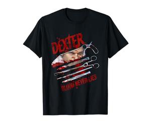 Dexter Blood Never Lies Camiseta