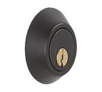 Dexter by Schlage JD60716 - Cerrojo de seguridad de un solo cilindro, bronce envejecido por Schlage Lock Company