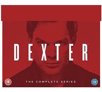 Dexter Complete Showtime TV Series - All 96 Episodes from from Season 1, 2, 3, 4, 5 , 6, 7 and 8 (33 Discs) DVD Box Set Collection + Bonus Features
