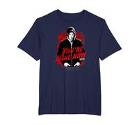 Dexter Dark Passenger Camiseta, Hombre Tallas Grandes, Azul Marino, 3X Alto