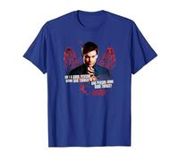 Dexter Good or Bad Camiseta, Hombre, Azul Real, S