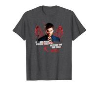 Dexter Good or Bad Camiseta, Hombre, Jaspeado Oscuro, XXL