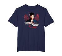 Dexter Good or Bad Camiseta, Hombre Tallas Grandes, Azul Marino, 3X Alto
