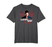 Dexter Good or Bad Camiseta, Hombre Tallas Grandes, Jaspeado Oscuro, 3X Alto