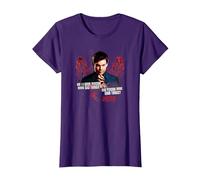 Dexter Good or Bad Camiseta, Mujer, Morado, M