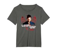 Dexter Good or Bad Camiseta, Mujer Tallas Grandes, Asfalto, 4XL Grande
