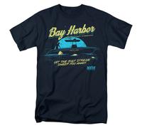 Dexter - Luz de la Luna Pesca - Adulto Unisex Camiseta Manga Corta - Azul