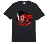 Dexter Stole My Heart Comfort Colors Adult Heavyweight T-Shirt