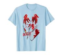 Dexter Tools of The Trade Camiseta, Hombre, Azul Bebé, S