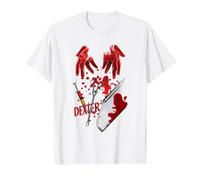 Dexter Tools of The Trade Camiseta, Hombre, Blanco, 3XL