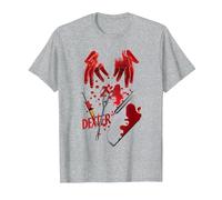 Dexter Tools of The Trade Camiseta, Hombre, Gris Jaspeado, L