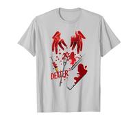 Dexter Tools of The Trade Camiseta, Hombre, Plata, XL