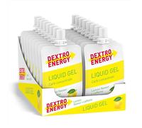 Dextro Energy - Gel energético - 18 x 60 ml - Limón + cafeína, carbohidratos de rápida absorción