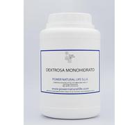 Dextrosa en polvo Power natural life | Sin añadidos ni excipientes |Azúcar Simple Rápida Absorción | Repostería Panaderíal | Sin Gmo, apto para veganos, sin gluten | Envase de 3 kg